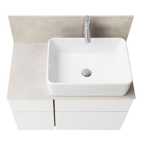 Столешница под раковину с панелью AQUATON Мишель 80