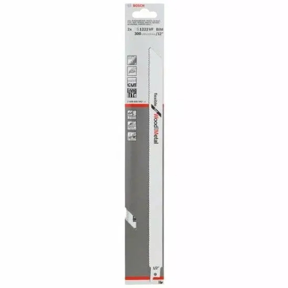 Сабельные пилки BOSCH S 1222 VF