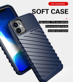 Чехол для iPhone 11 цвет Blue (синий), серия Onyx от Caseport