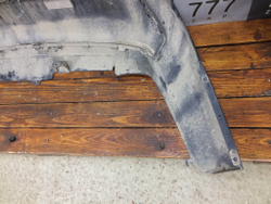 Накладка заднего бампера Toyota RAV4 V (XA50) 18-нв Б/У Оригинал 524530R110