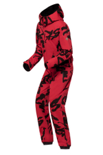 DESCENTE D12DWMSGJ52-85MD комбинезон мужской Shogun, Electric Red Mami Descente Print