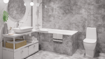 Керамогранит Grasaro Softmarble 30x60 см 1.08 м² лаппатированный цвет серый мрамор