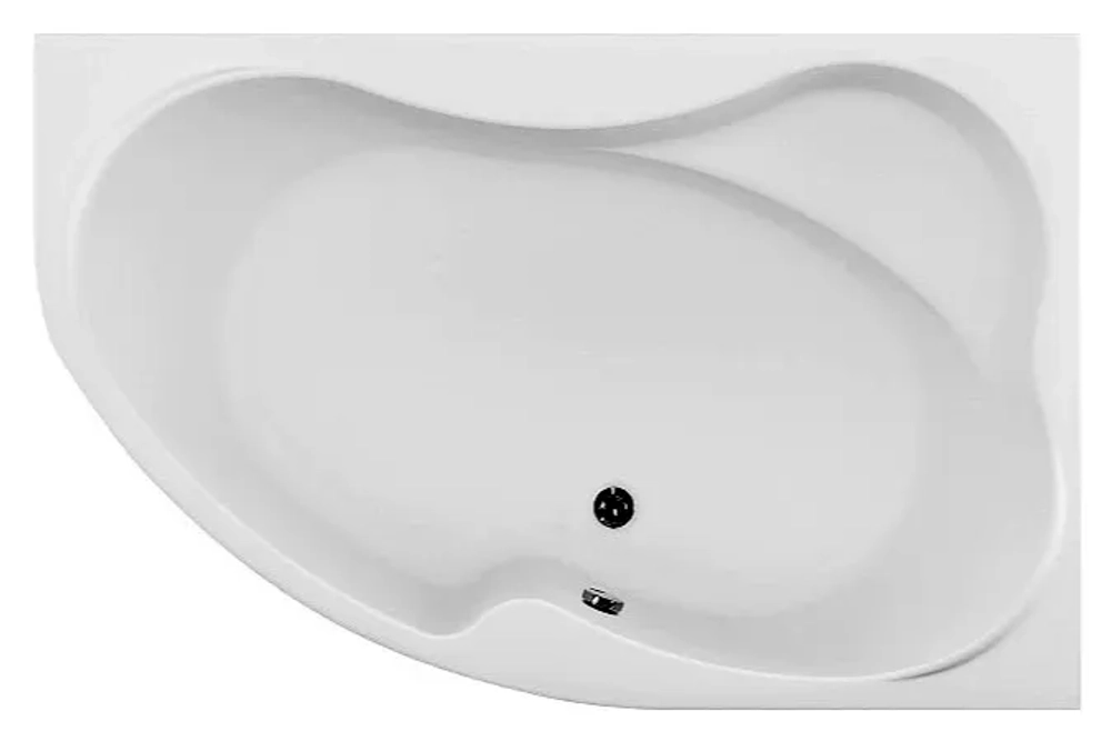 Акриловая ванна Aquanet (Акванет) Capri 170x110 R с каркасом