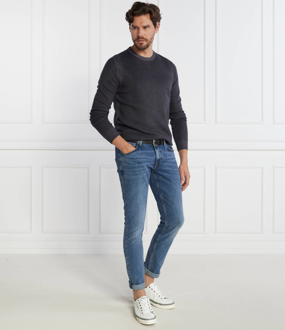 Хлопковый свитер jk-15marius Joop! - темно-синий(30037958)