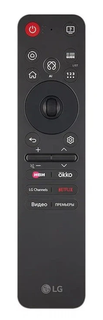 Телевизор LG OLED77C5LA, OLED, 4K UHD, 2025