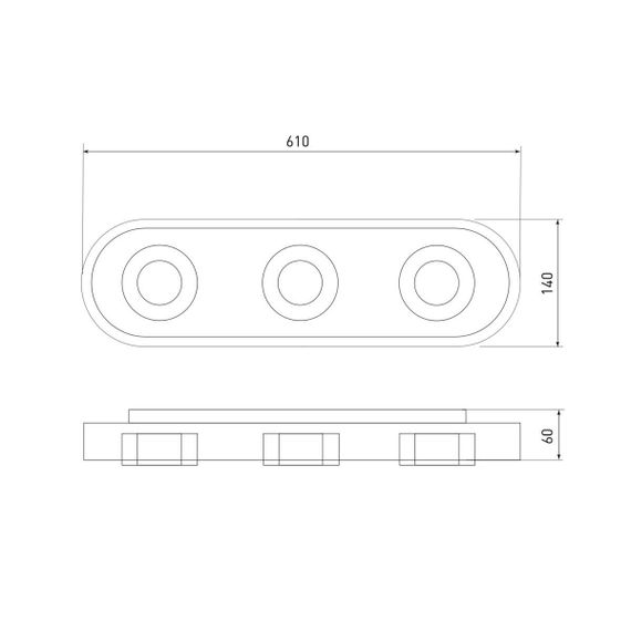 Светодиодный спот Eurosvet Slam 20123/3 LED белый