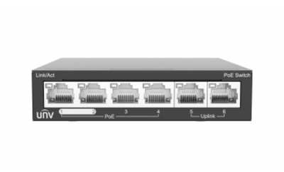 Коммутатор Uniview UNV NSW2020-6T-POE-IN