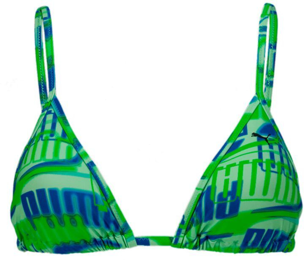 Купальник (верх) PUMA SWIM WOMEN PRINTED TRIANGLE TOP 1P
