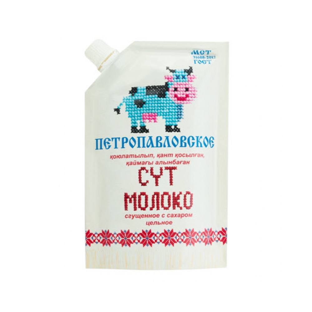 Сгущеное молоко Петропавловское 250 гр