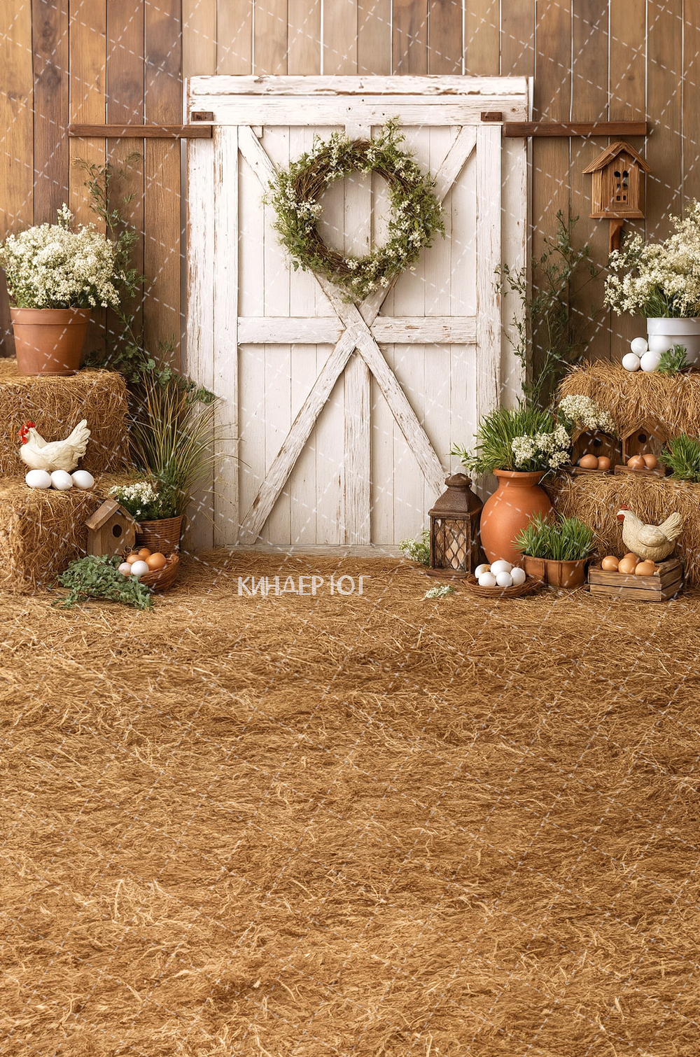 Фотофон "Деревенский" арт. ФФ912-8