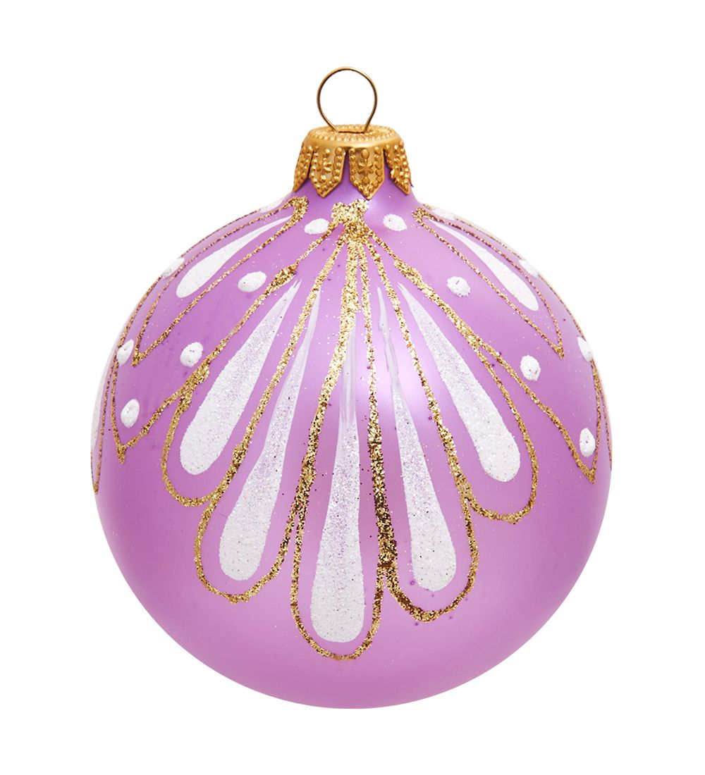 Элита НФШ-1374/4 Набор ел.украшений Шар 2шт «Перо павлина» 85 мм