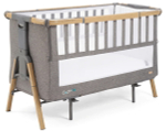 Кровать-трансформер приставная Tutti Bambini CoZee XL 120х60 см Oak/Charcoal