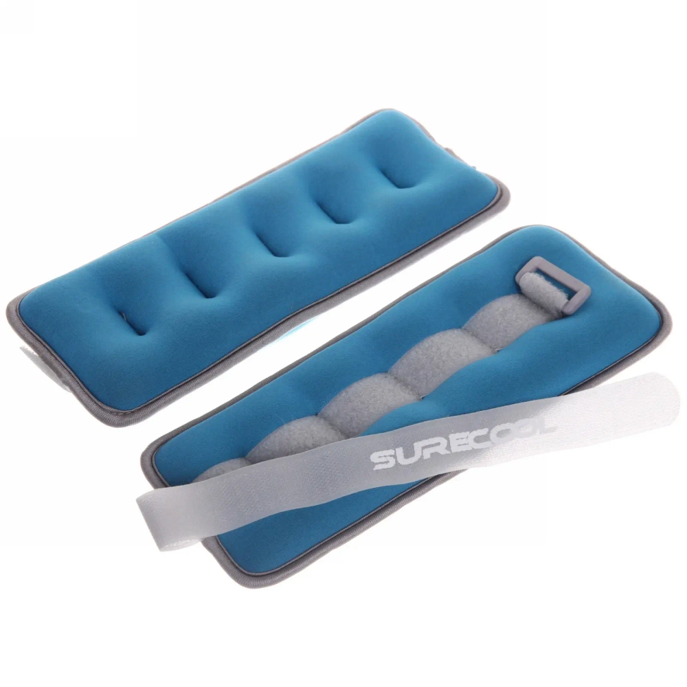 Утяжелитель для рук и ног HW-095, 2*1 кг, синий