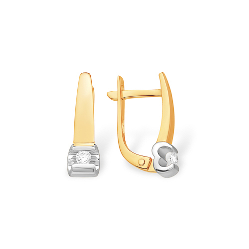 Серьги из золота 585 пробы