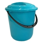 Ведро 12 л Rock'n'Roll с крышкой антрацит