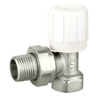Клапан регулировочный ручной для радиатора VALFEX угловой 3/4" (компактный) VF.07.R.05