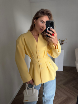 Блейзер Lemon tree лимонный