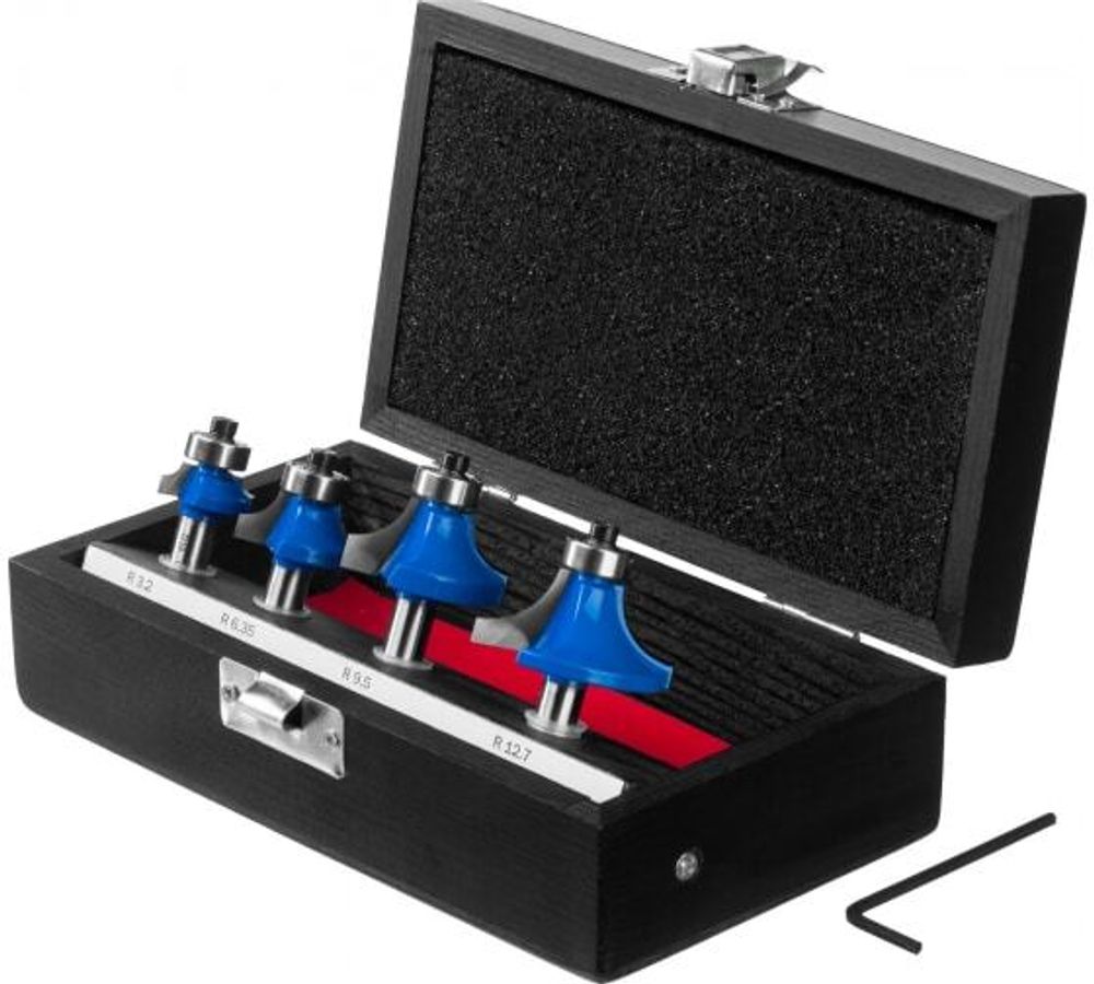 Набор фрез по дереву ЗУБР 4 шт 28795-Н4-2