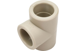 Тройник PPR 25х25х90, PN25 серый, РТП (10979)