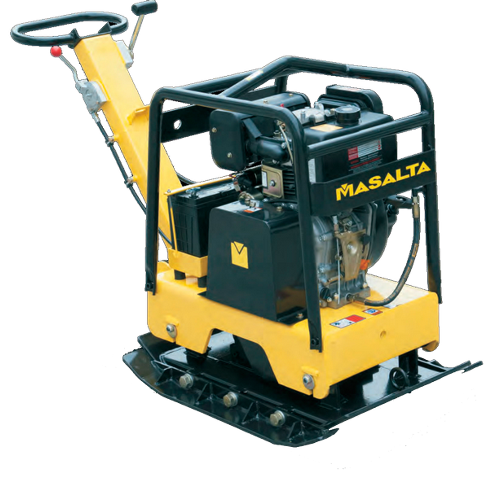 Виброплита MASALTA MS250-4 (бензиновая, Honda GX270, 6,6 (9,0) кН (л.с.), 219 кг)