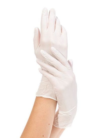 Нитриловые перчатки NitriMAX (НитриМакс), белые
