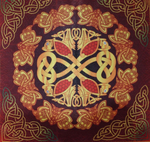 Магическая скатерть серии Древние кельты. Времена года. Весна