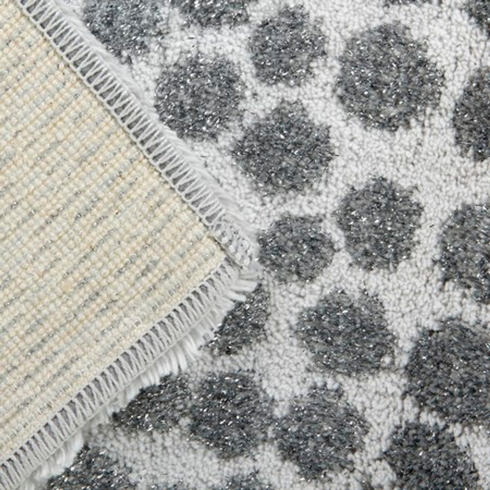 Коврик для ванной 50x80 Abyss & Habidecor Dolce 900 серебро Португалия