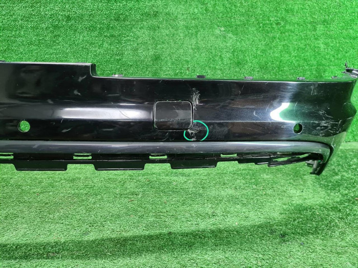 Юбка заднего бампера Audi Q7 2 (2015-2019)