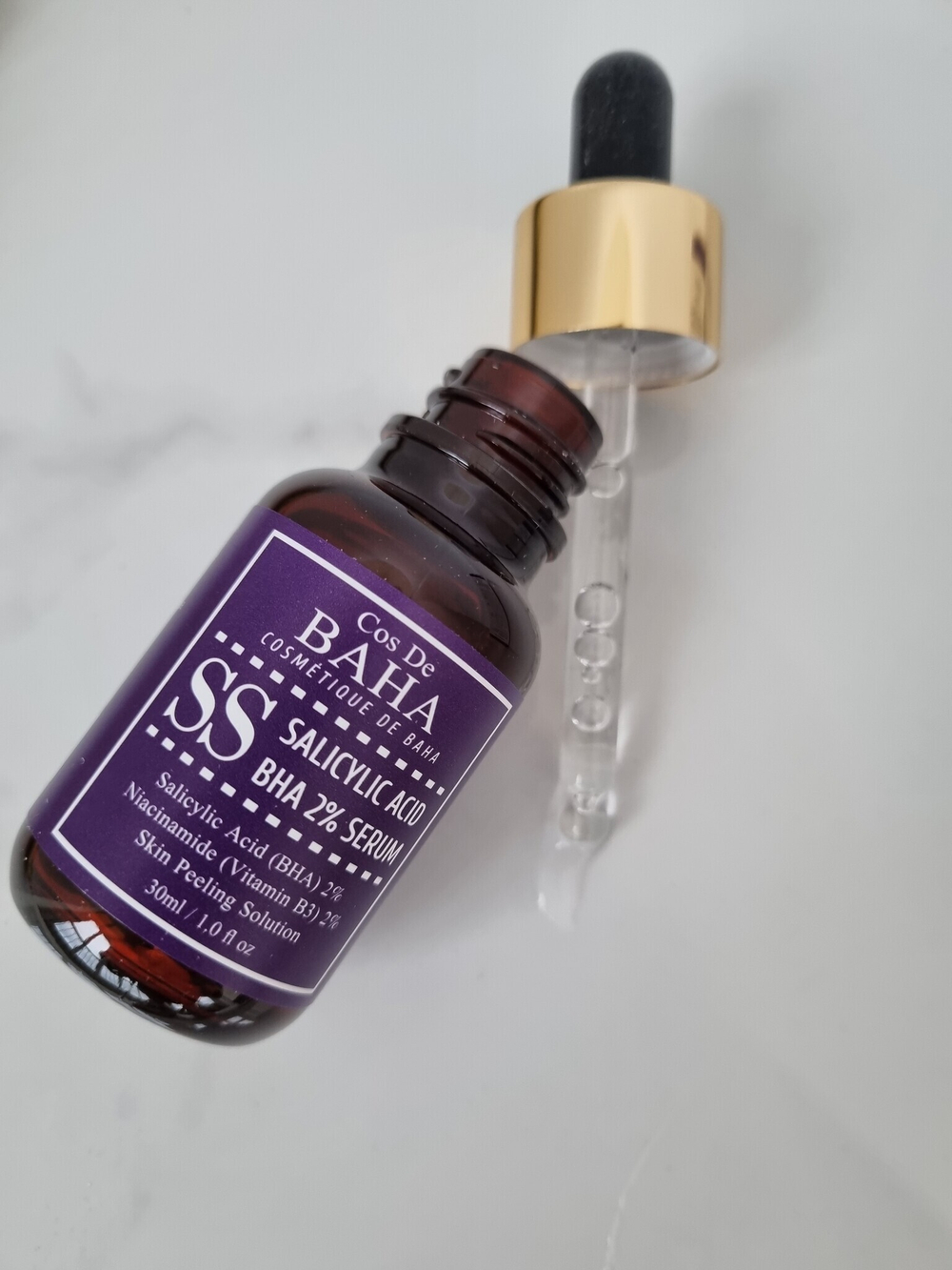 Кислотная сыворотка для проблемной кожи Cos De BAHA BHA Salicylic Acid 2% Exfoliant Serum