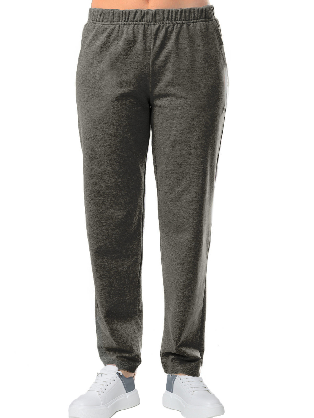 Брюки Б-008Х/темносерый-меланж