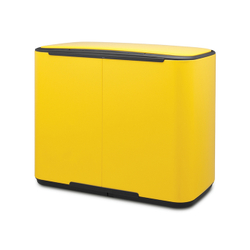 Мусорный бак Bo Pedal Bin 11+23л Brabantia Желтая маргаритка