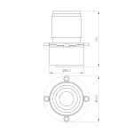 Насадка для трекового светильника LGD-CROPLENS-R85 Arlight 046747