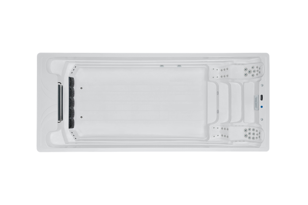 Широкий плавательный гидромассажный спа-бассейн Victoria Star VS-GT702