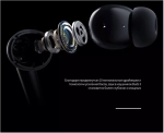 Bluetooth наушники TWS Tecno Buds 3 black