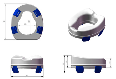 Насадка на унитаз Mega 721 Мега-Оптим