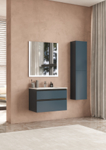 Шкаф-колонна Roca Domi 1500 синий матовый ZRU9307869