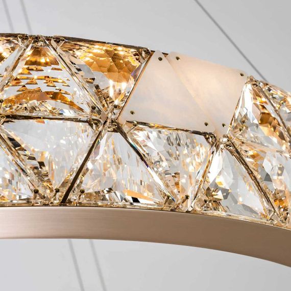 Подвесная светодиодная люстра Modelux Premium ML.6982.800P GD