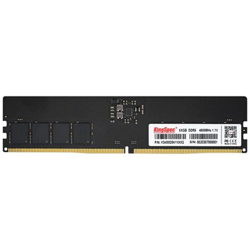 Оперативная память KingSpec DDR5 DIMM 16GB 4800MHz CL40 1x16GB 1.1V 288-pin