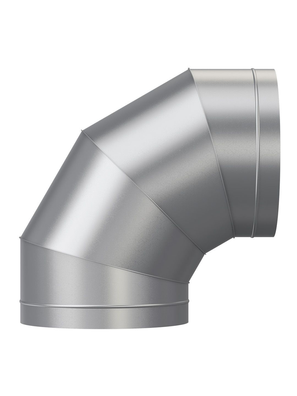 Отвод OTG D400 90° оцинк.сталь ERA PRO