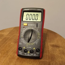 Мультиметр цифровой с прозвонкой цепи, тестер цифровой DM9205A, мультиметр