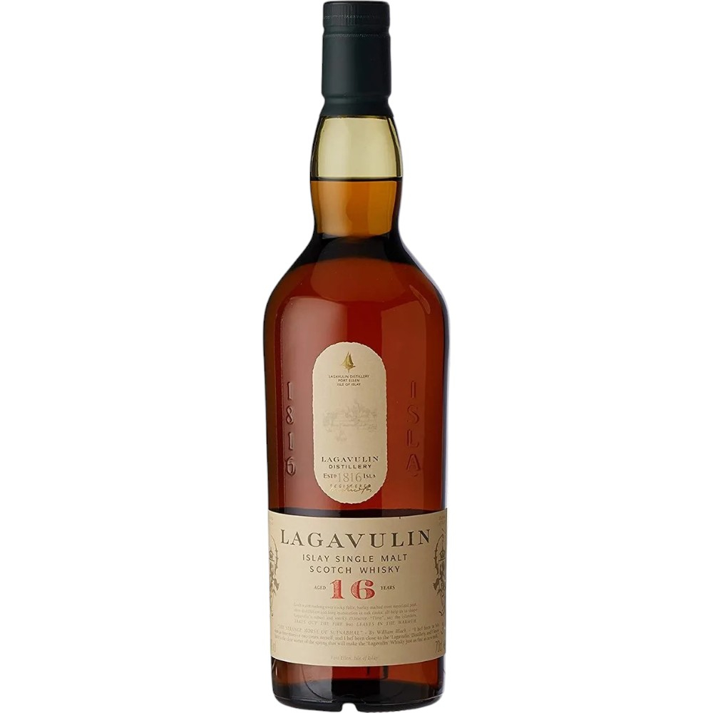 Виски Lagavulin 16 Y.O. 0,7 л. В подарочной коробке