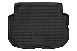 Коврик в багажник для NISSAN Leaf (I) 2010-2017, правый руль Хэтчбек, 5 дв., верхний с сабвуфером, 1шт. ELEMENTA24798V11