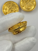 Накладка на пуговицу с узором