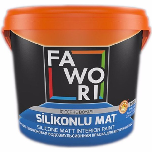 КРАСКА ВОДОЭМУЛЬСИОННАЯ FAWORI МАТОВАЯ СИЛИКОНОВАЯ 12,2Л
