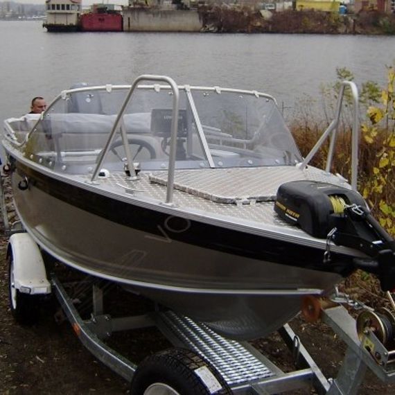 Катер алюминиевый TUNA Boats 450 PL