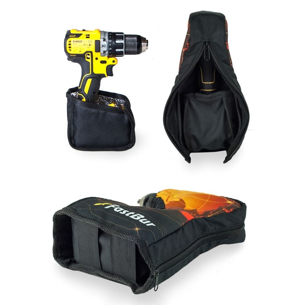 Утепленный чехол на шуруповерт для зимней рыбалки