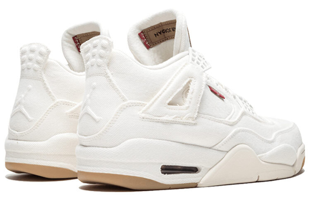 Кроссовки Jordan Air Jordan 4 Levis White (Levis Tag)