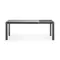 Стол Atta 140 (200) x90 антрацит, серый, керамика