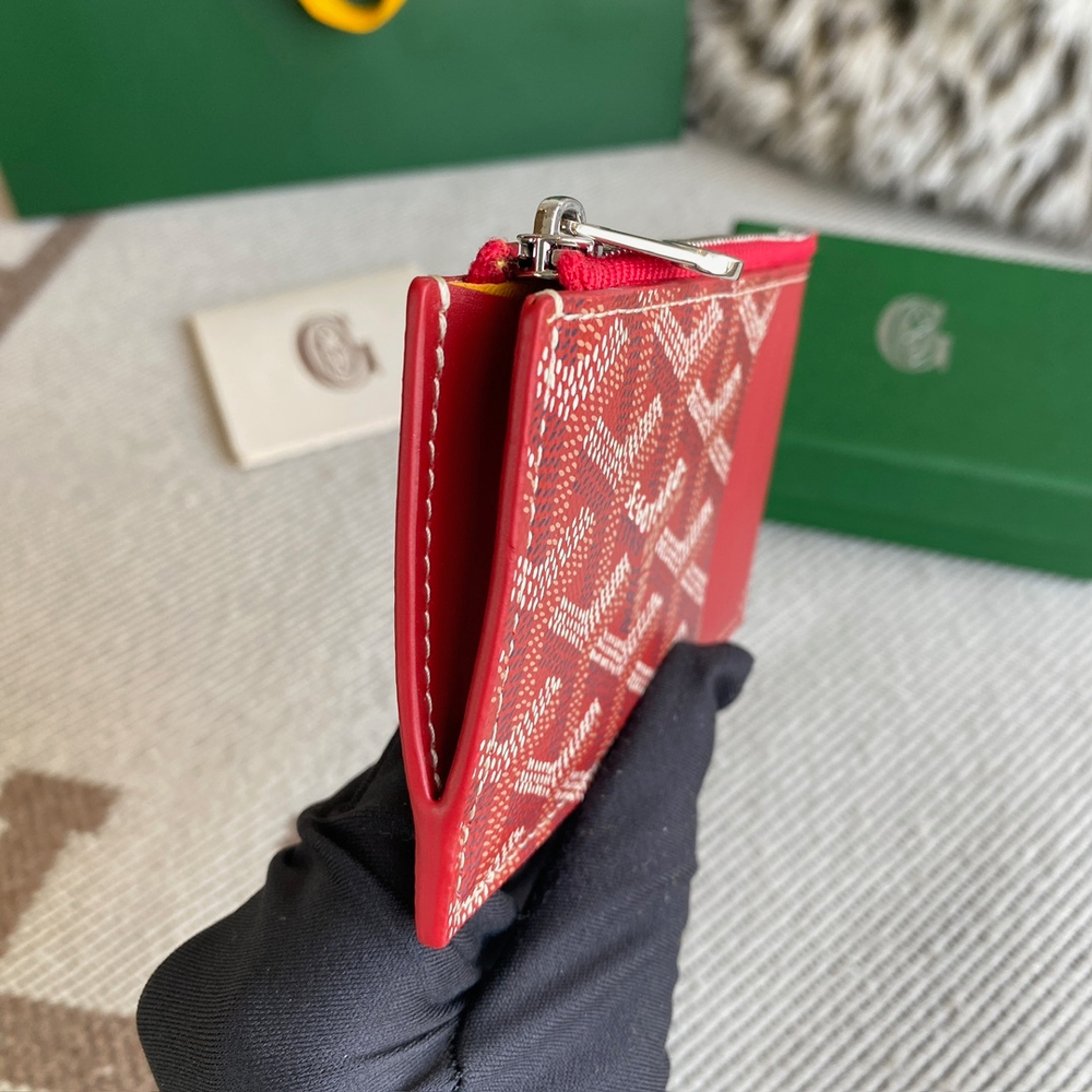 Goyard Bourbon Zipped Card Holder (11 colors)