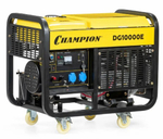 Электростанция дизельная с воздушным охлаждением CHAMPION DG10000E
